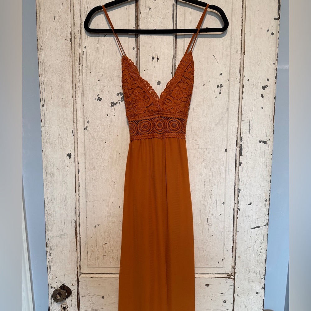 Boho Macramé Top Jumpsuit